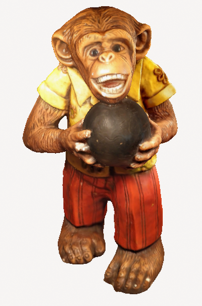 cartone animato scimmia divertimento 3d print model - Mito3D
