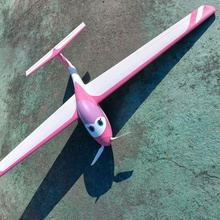 Karikatur Rahmen Mini Segelflugzeug Spannweite 1 450mm 3d print model - Mito3D