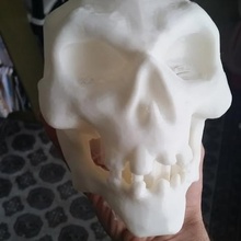 cartoon skull game 3d print model - Mito3D