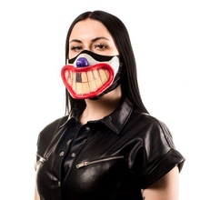 cartone animato Sorridi mascherina moda maschera coronavirus covid 19 clown 3d print model - Mito3D