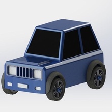 dibujos animados juguete coche vehiculo araba Oyuncak decoración 3d print model - Mito3D