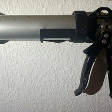 cartouche pistolet titulaire soutien mur monter 3d print model - Mito3D