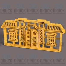 casa tucuman - house cookie cutter home argentina mayo 25 cortante galleta 3d print model - Mito3D