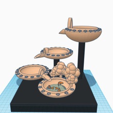 cascata koi casa natura la fontana giardino 3d print model - Mito3D