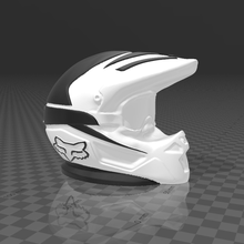 casco motocross fox 3d print model - Mito3D