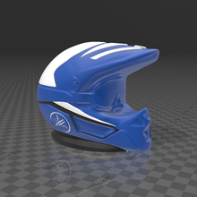casco motocross yamaha 3d print model - Mito3D