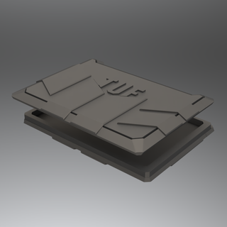 case - asus tuf gaming f17 protector 3d print model - Mito3D