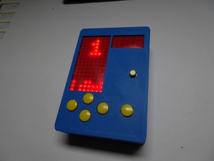 case 4-1 retro game console kit hu-001 sh00108 arcade dyi tetris video electronics 3d print model - Mito3D