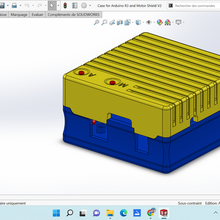 case arduino r3 motor shield v2 3d print model - Mito3D