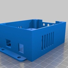 caso bainha arduino uno cnc escudo 60x60 40x40 ventilador grbl ferramenta máquina grblshield partes 3d print model - Mito3D