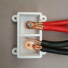 caso funda caja cable unión 6mm artilugio cámping bota lipofe4 conexion electrica bricolaje diy sencillo 3d print model - Mito3D