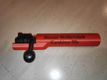 Fall Mantel Verschlussblock Mauser kar 98k kar98k Verschluss 3d print model - Mito3D