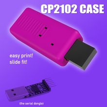 case cp2102 usb serial uart dongle gadget enclosure usart electronics arduino cpu 3d print model - Mito3D