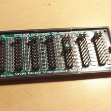 Astuccio guaina decennio resistore tavola elettronica 3d print model - Mito3D