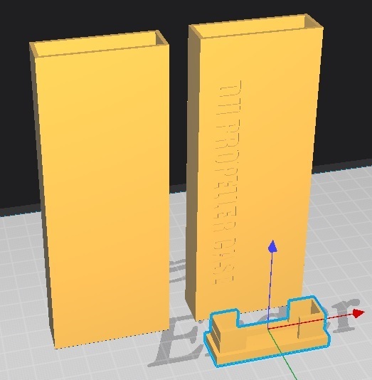 Fall Mantel Drohne Propeller dji 3D print model - Mito3D