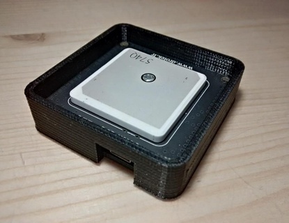 caso bainha drotek ublox neo 6m xl GPS USB conector eletrônicos 3d print model - Mito3D