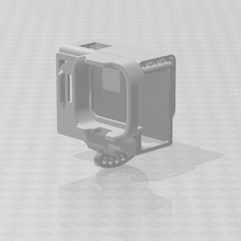 caso funda gopro 6 telesin ath refuerza v3 gopro6 caja fpv zumbido 3d print model - Mito3D