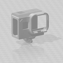 Fall Mantel gopro 6 Telesin ath erzwingen v4 gopro6 Box fpv Drohne 3d print model - Mito3D