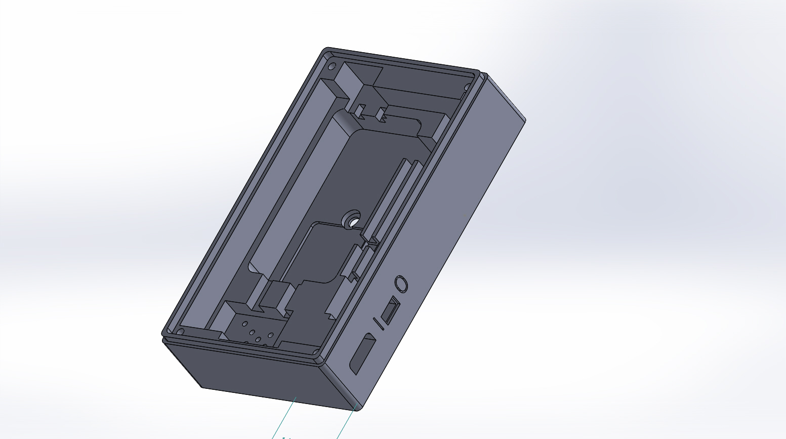 case gps 3D print model - Mito3D