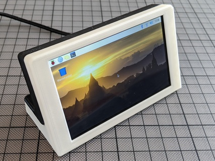 case hyperpixel 40 rectangle touch pi zero 4 pimoroni printminion raspberry electronics 3d print model - Mito3D