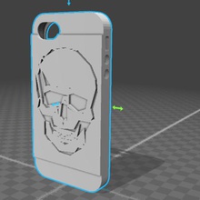 Fall iphone 5 tool shell 3d print model - Mito3D
