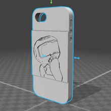 cas de l'iphone 5 gadget shell 3d print model - Mito3D
