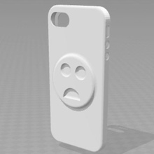 caso iphone 5 smiley 2 gadget 3d print model - Mito3D