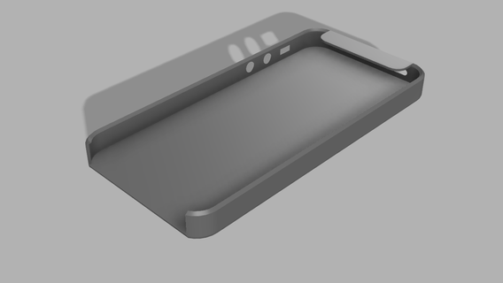 Cas gaine iphone 5s neige édition 3d print model - Mito3D
