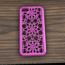 durumda iphone 7 8 çiçek motifi çeşitli armatürleri kapak dekoratif tasarım telefon joseph akıllı benzersiz cas kese kasa 3d print model - Mito3D