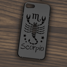 caso iphone 7 8 scorpione segno vari infissi casi il coperchio decorativo design telefono giuseppe smartphone unico cas sacchetto involucro lo zodiac 3d print model - Mito3D