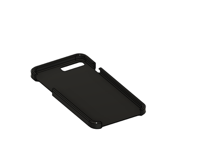 Cas gaine iphone 8 7plus Pomme téléphone portable pomme 3d print model - Mito3D