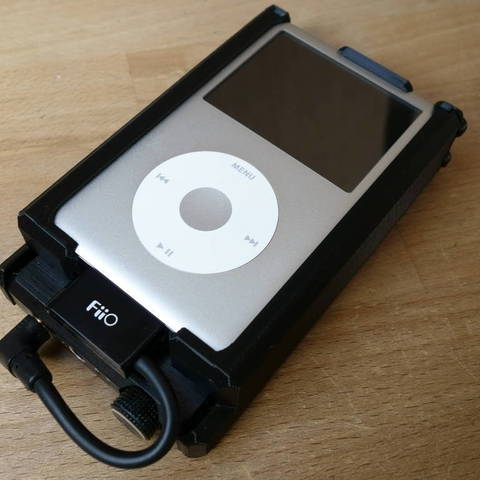 case ipod classic fiio e12 mont blanc wall mount gadget audio apple 3D print model - Mito3D