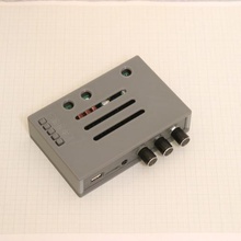 case minibluetooth-21 simple version gadget audio speaker soundboard box sound bluetooth stereo 3d print model - Mito3D