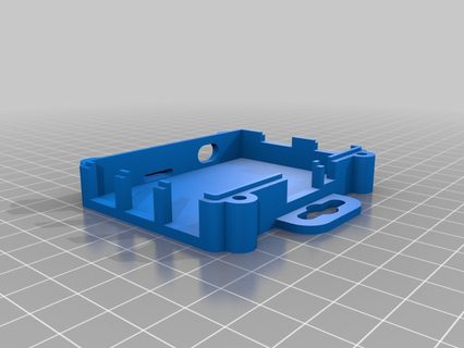 case orange pi zero+breakout Gadget created with freecad zero electronics 3d print model - Mito3D