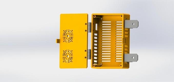 Fall Mantel Abs mks 14 30x30 Aluminium Graber gen v14 Profile Drucker 3d Teile 3d print model - Mito3D