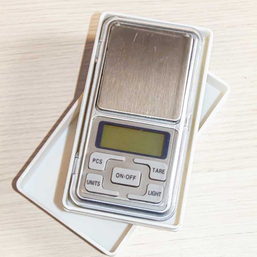 case portable electronic digital scales tool tools box balance weigher weighing-machine 3D print model - Mito3D