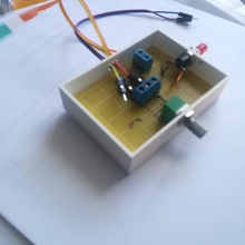 case printed circuit board 50 x 70 gadget - Schutz Schaltung gedruckt 3d print model - Mito3D