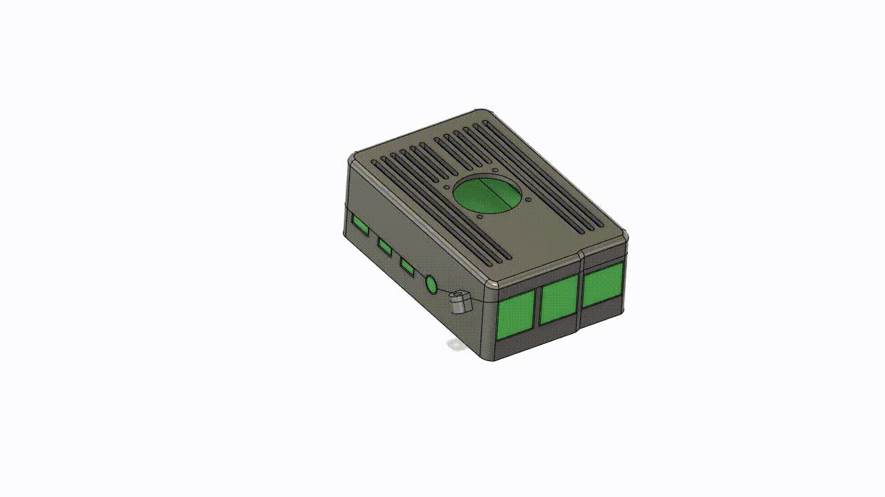 Cas gaine framboise pi 4b outils 4 malina cas ordinateur jouet rechange pièces Klipper marlin arduino os système logement DIY 3D print model - Mito3D