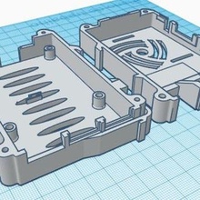 caso funda frambuesa módulo Wifi artilugio pi 3 3d print model - Mito3D