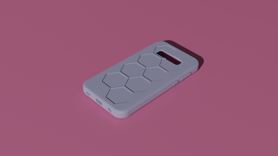 caso bainha samsung s10+ celular phone pesado dever 3d print model - Mito3D