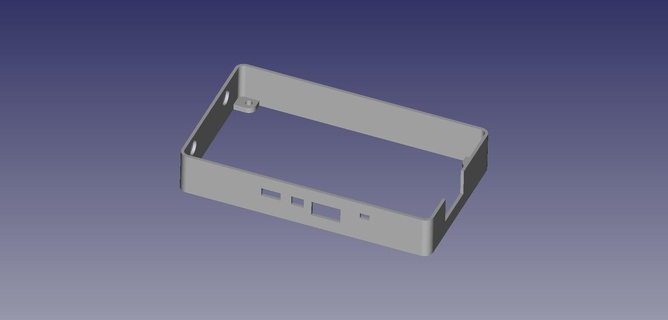Cas gaine coquille nanovna 43 pouce 3d print model - Mito3D