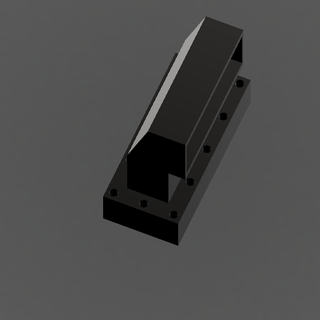 case side vent - diy ventilation 3d print model - Mito3D