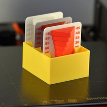 case slopes print test various 3d print model - Mito3D