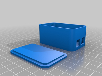 case solid state relay - 2 module 3d print model - Mito3D