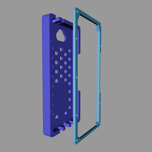 Astuccio guaina Sony xperia 10 moda alloggi Telefono cellula robusto 3D print model - Mito3D