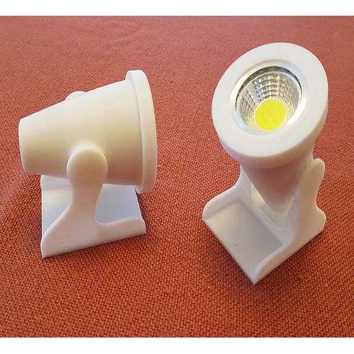 case stand led lamp 3D print model - Mito3D