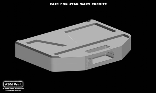 case star wars credits 3d print model - Mito3D