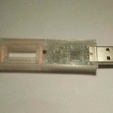 caso funda USB rfid lector antena fdx b hackear electrónica 3d print model - Mito3D