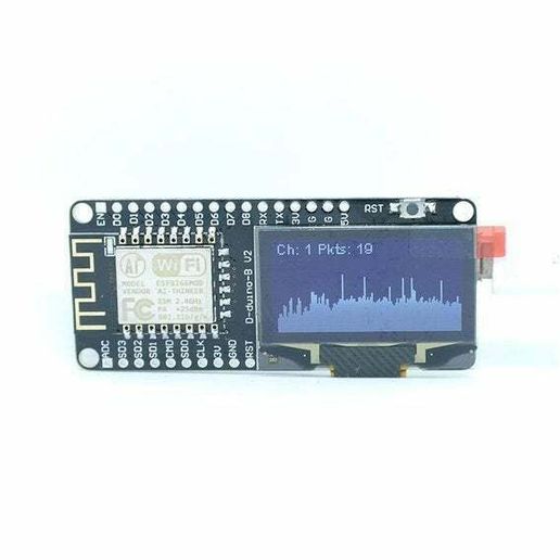 Astuccio guaina Wi Fi pacchetto tenere controllo preflashed d duino b 8266 arduino esp esp8266 sniffer elettronica 3D print model - Mito3D