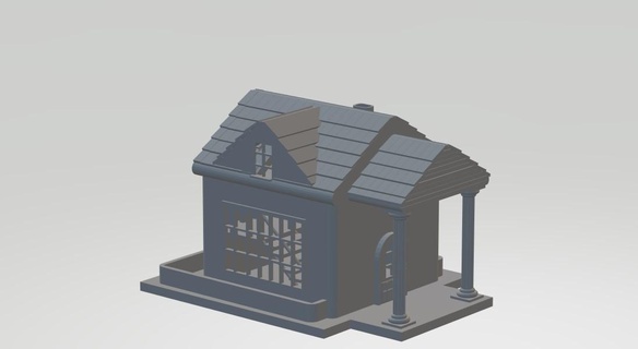 kır evi Noel Natale projeler 3d print model - Mito3D